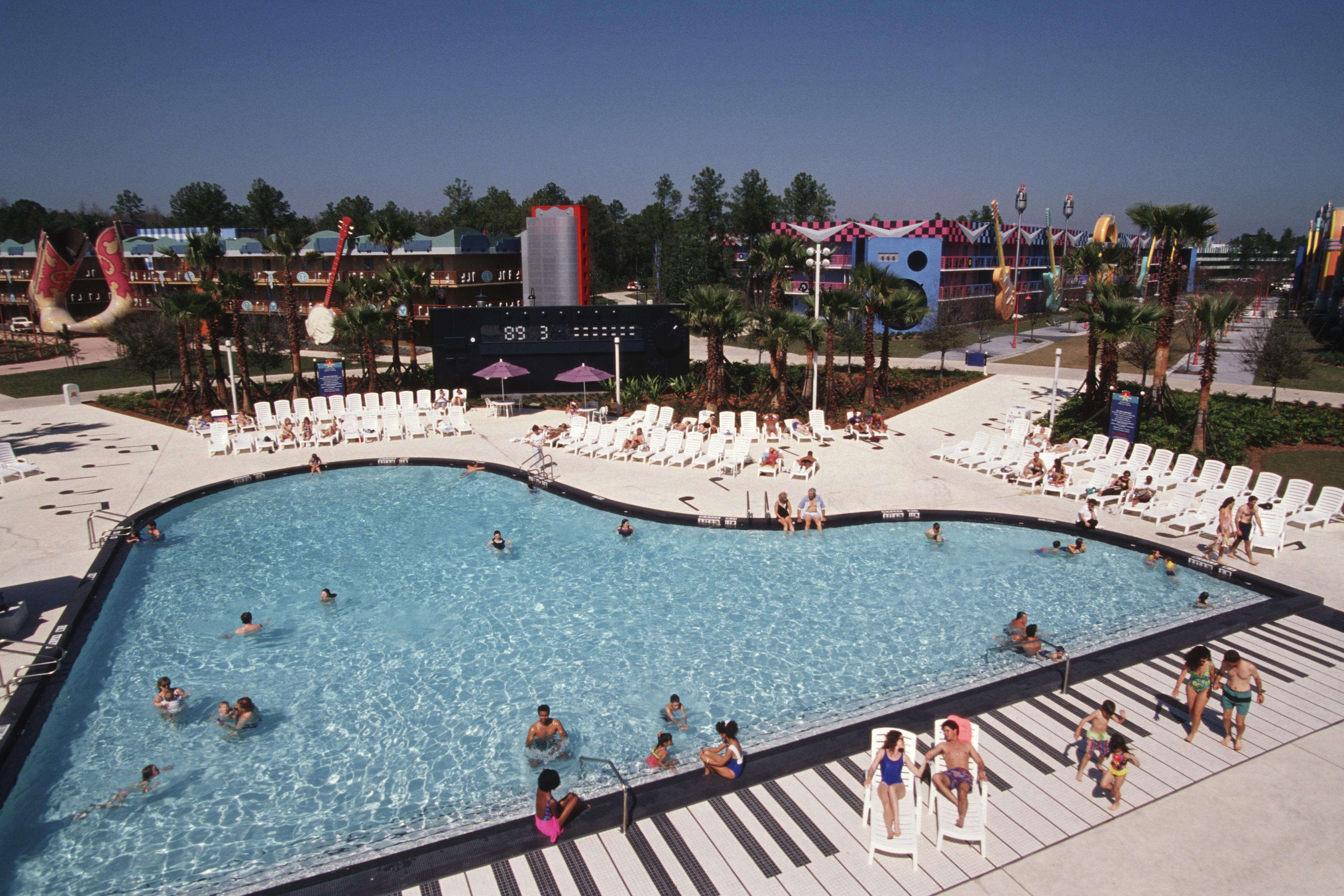 Disney'S All-Star Music Resort Lake Buena Vista Exteriör bild